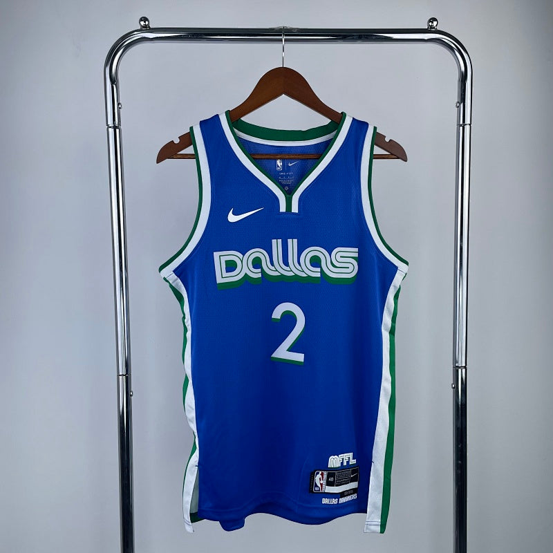 Dallas Mavericks City Edition 2022-23 Metroplex - Bleu - Kyrie Irving - 2