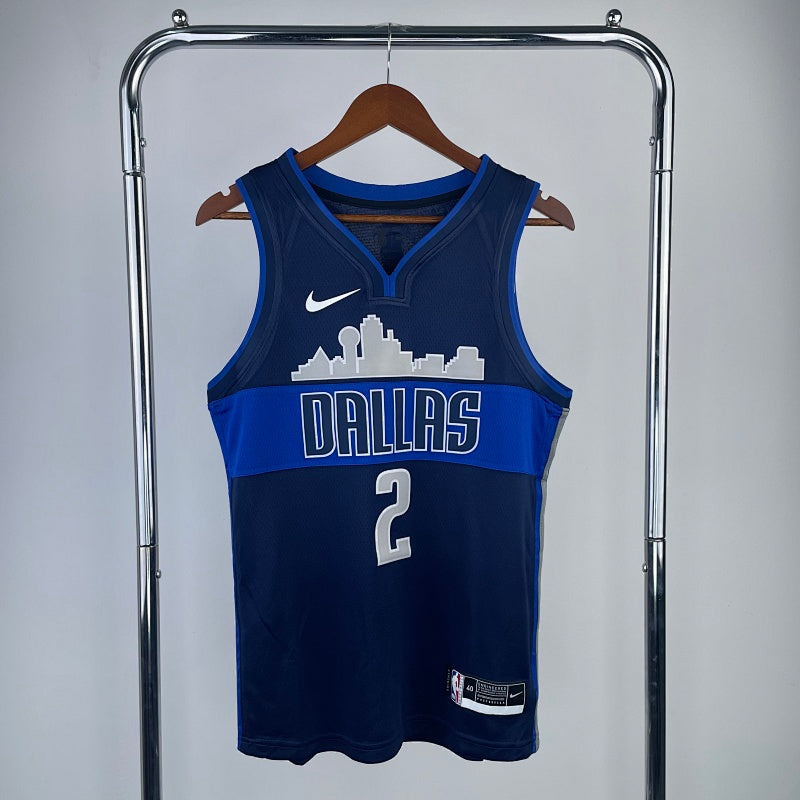 Dallas Mavericks Skyline - Bleu marine - Kyrie Irving - 2