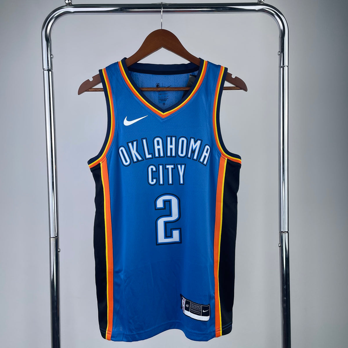 Oklahoma City Thunder Icon Edition Oklahoma City - Bleu - Shai Gilgeous-Alexander - 2