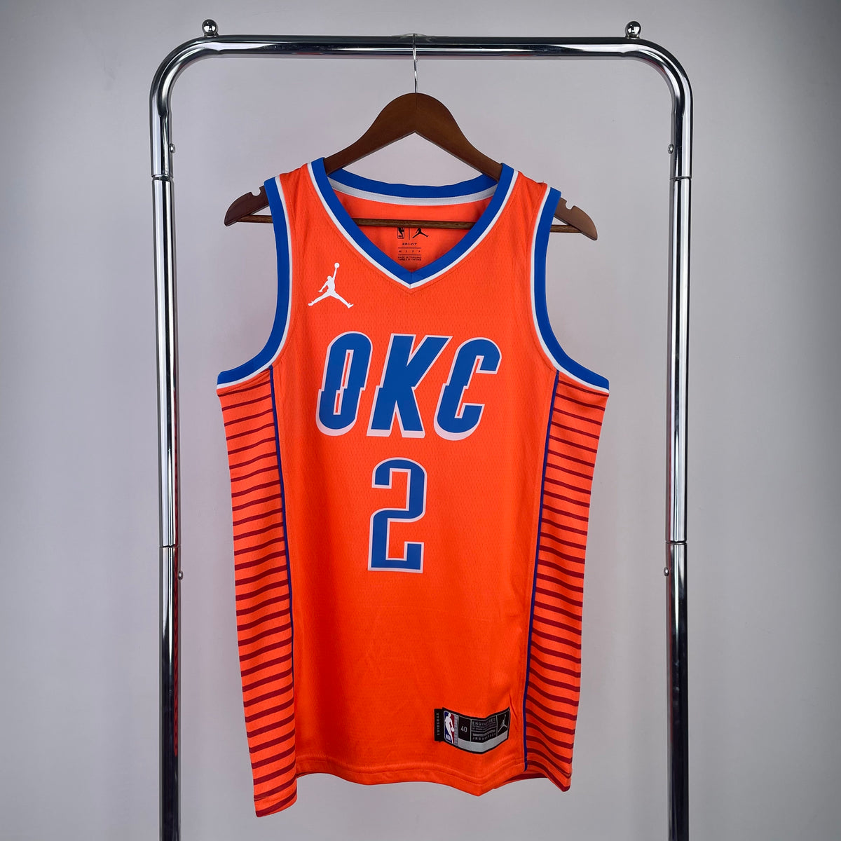 Oklahoma City Thunder Statement Edition - Orange - Shai Gilgeous-Alexander - 2