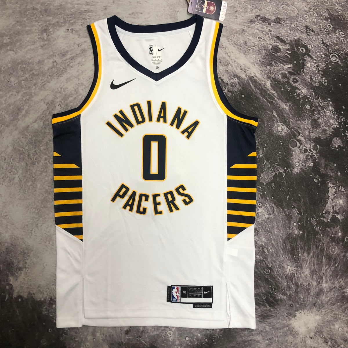 Indiana Pacers association-blanc Tyrese Haliburton - 0