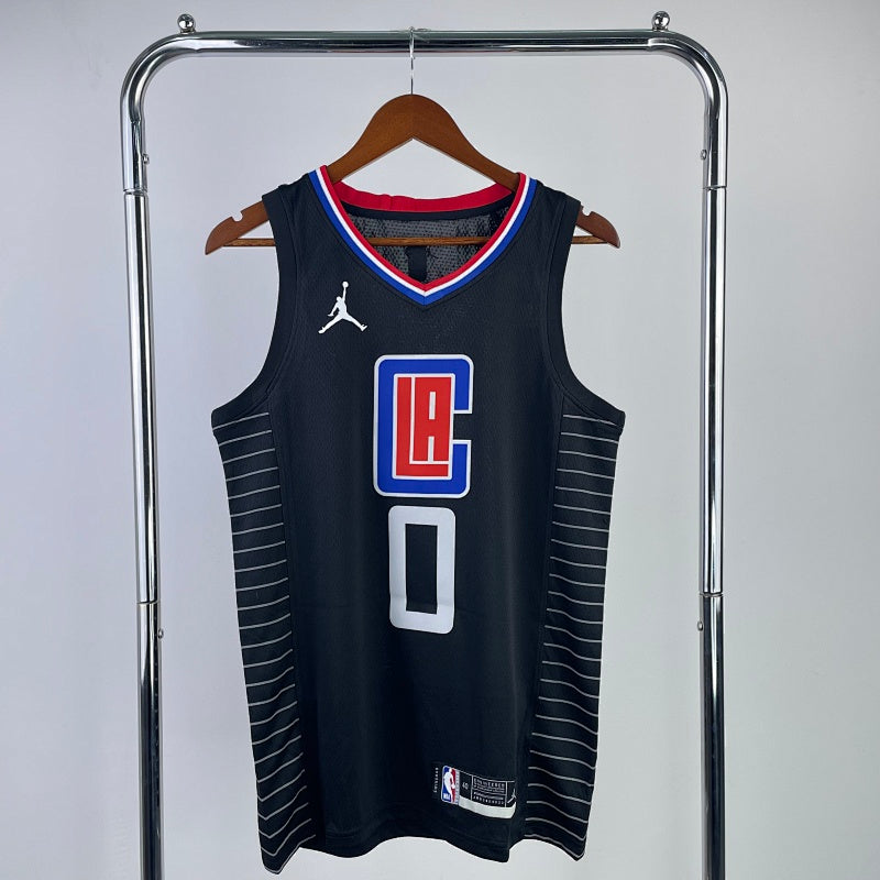 Los Angeles Clippers Statement Edition Retro - Noir - Russell Westbrook - 0