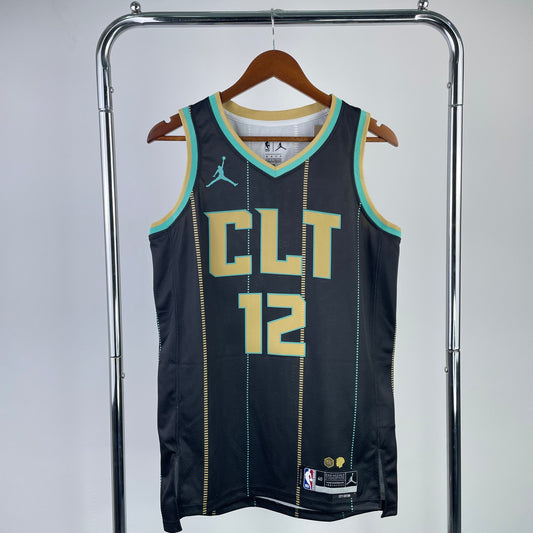 Charlotte Hornets City Edition 2022-23 Gold Rush - Noir - Kelly Oubre Jr. - 12