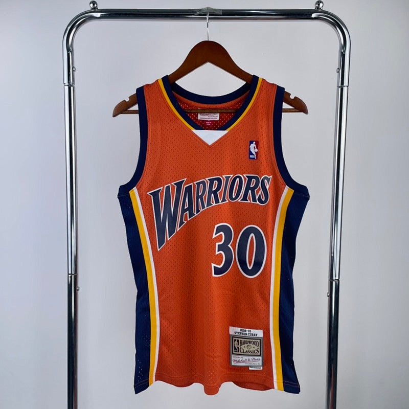 Golden State Warriors Hardwood Classics - Orange - Stephen Curry - 30