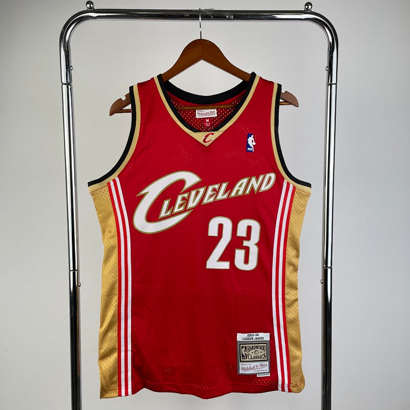 Cleveland Cavaliers Retro 2003-04 Road - Bordeaux - LeBron James - 23