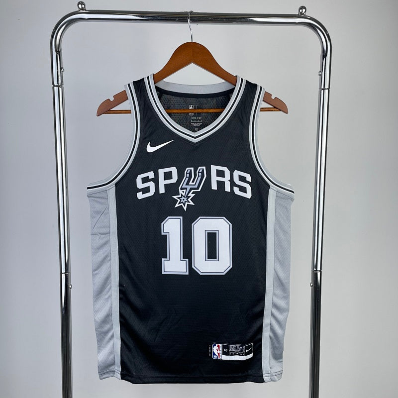 San Antonio Spurs Icon Edition - Noir - Jeremy Sochan - 10