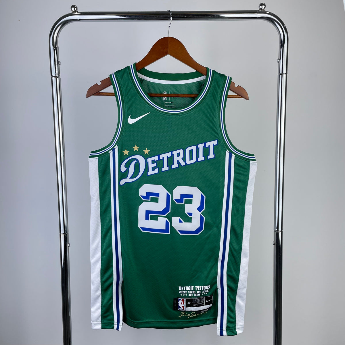 Detroit Pistons City Edition 2022-23 The Saint - Vert - Jaden Ivey - 23