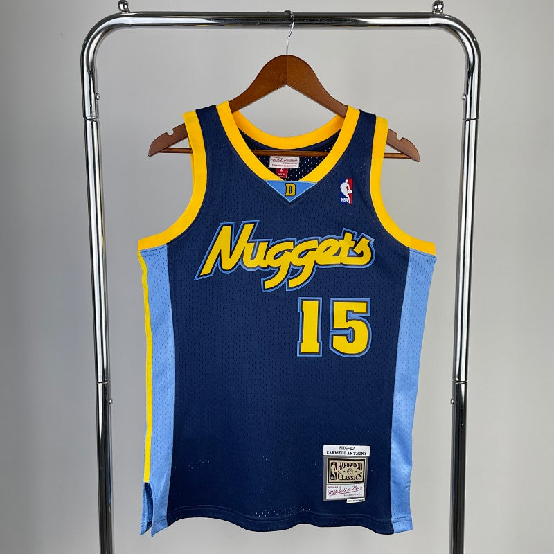 Denver Nuggets Retro 2006-07 Alternate - Bleu marine - Carmelo Anthony - 15