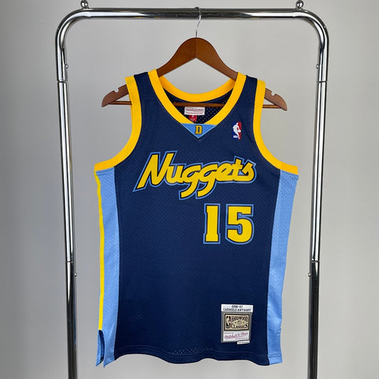 Denver Nuggets Retro 2006-07 Alternate - Bleu marine - Carmelo Anthony - 15