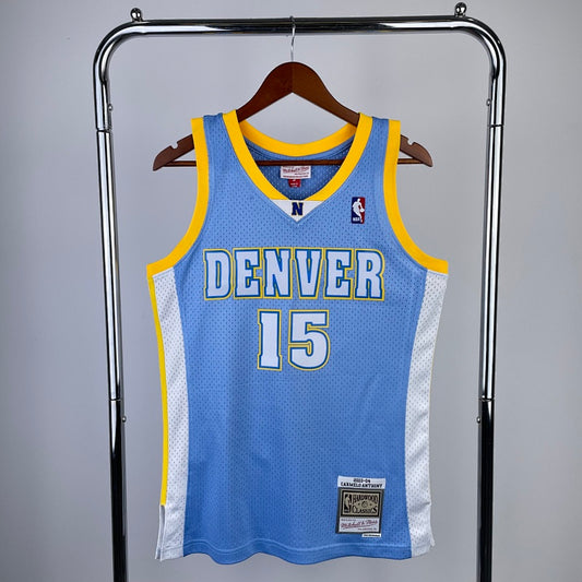 Denver Nuggets Retro 2003-04 - Bleu ciel - Carmelo Anthony - 15