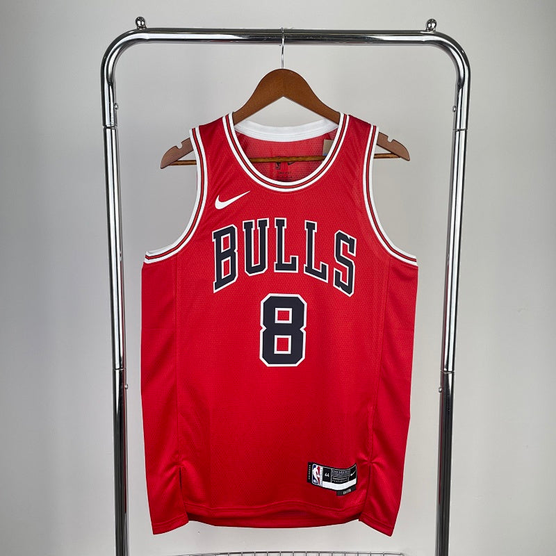 Chicago Bulls Icon Edition - Rouge - Zach LaVine - 8