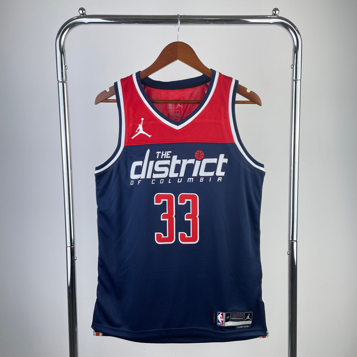 Washington Wizards Statement Edition 2022-23 - Bleu marine - Kyle Kuzma - 33