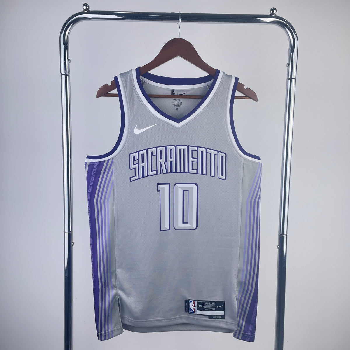 Sacramento Kings City Edition 2022-23 Sacramento Proud - Gris - Domantas Sabonis - 10