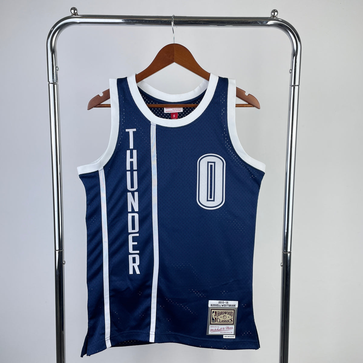 Oklahoma City Thunder Retro 2015-16 - Bleu marine - Russell Westbrook - 0