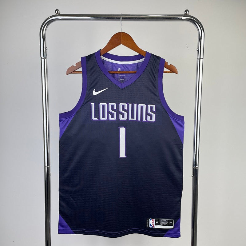 Phoenix Suns City Edition Los Suns - Violet - Devin Booker - 1