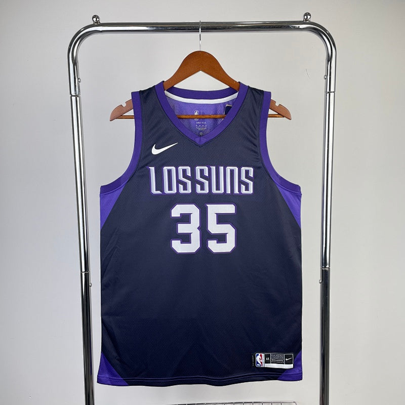 Phoenix Suns City Edition Los Suns - Violet - Kevin Durant - 35