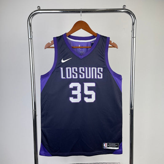 Phoenix Suns City Edition Los Suns - Violet - Kevin Durant - 35