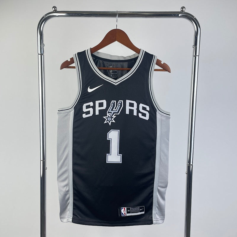 San Antonio Spurs Icon Edition - Noir - Victor Wembanyama - 1