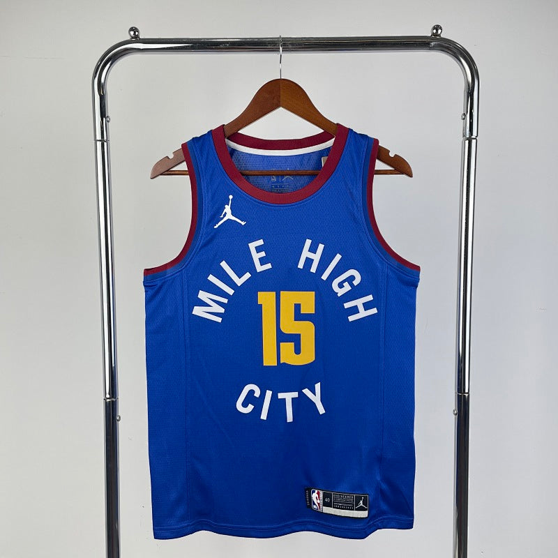 Denver Nuggets Statement Edition 2020-21 Mile High - Bleu - Nikola Jokic - 15