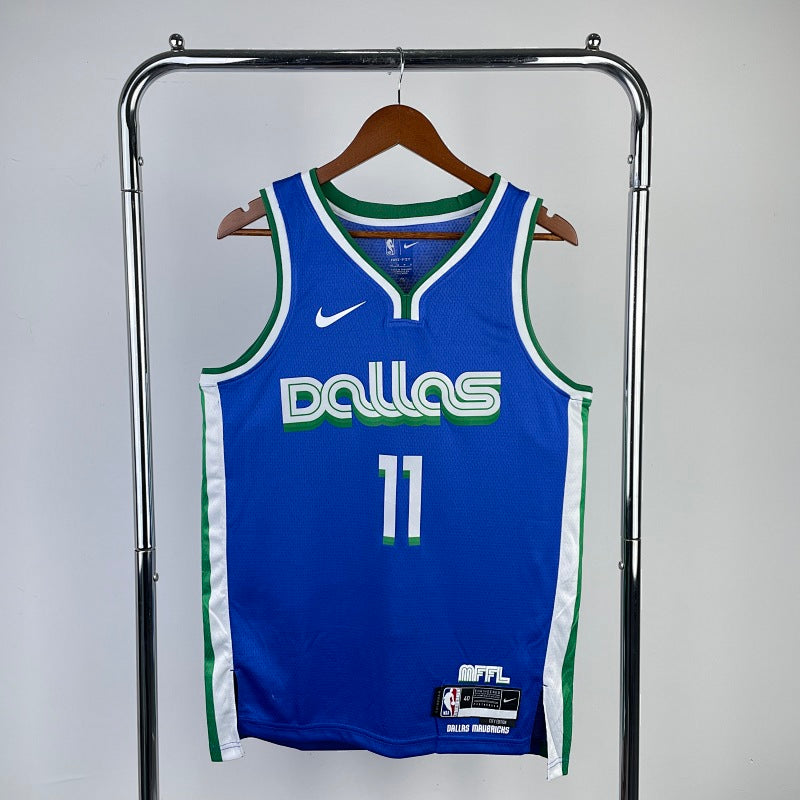 Dallas Mavericks City Edition 2022-23 Metroplex - Bleu - Kyrie Irving - 11