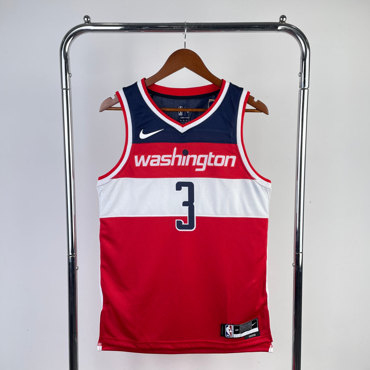 Washington Wizards Icon Edition - Rouge - Bradley Beal - 3