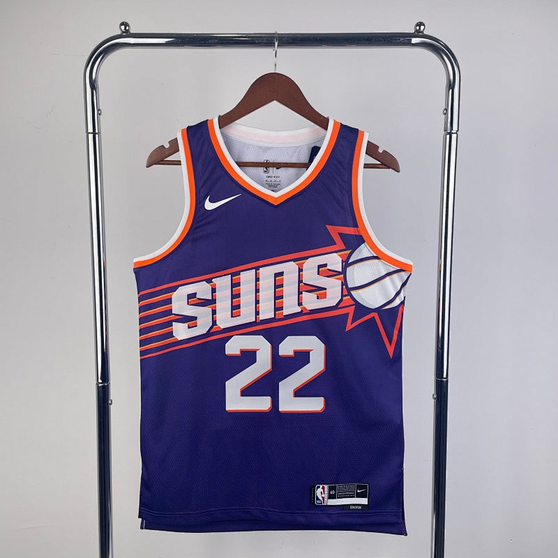 Phoenix Suns Icon Edition 2023-24 Sunburst - Violet - Deandre Ayton - 22