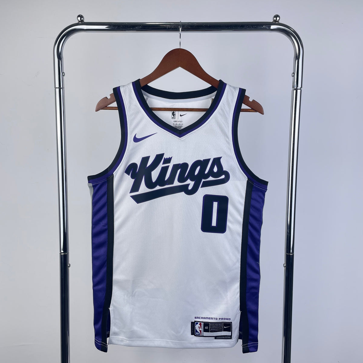 Sacramento Kings Association Edition - Blanc - Malik Monk - 0