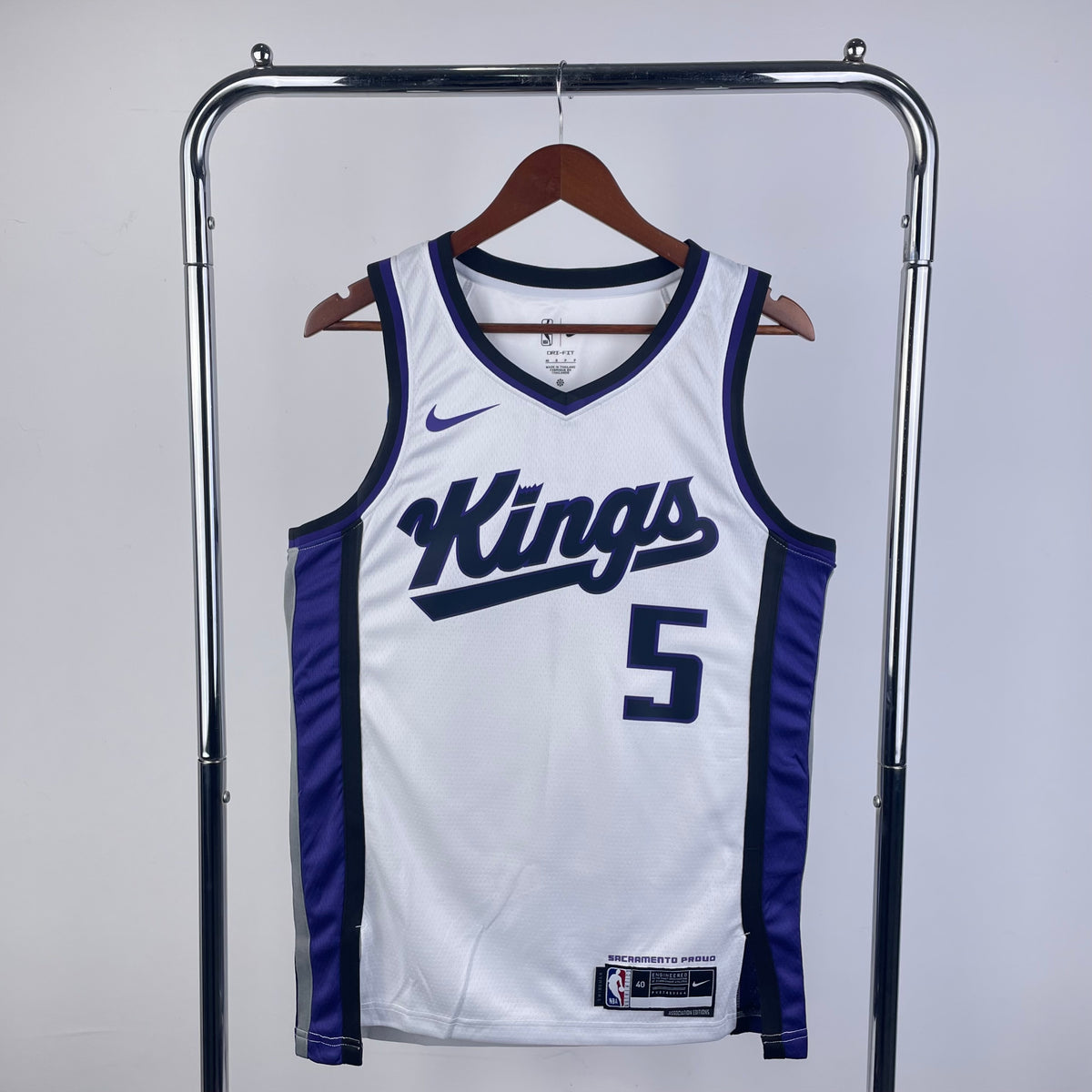 Sacramento Kings Association Edition - Blanc - De'Aaron Fox - 5
