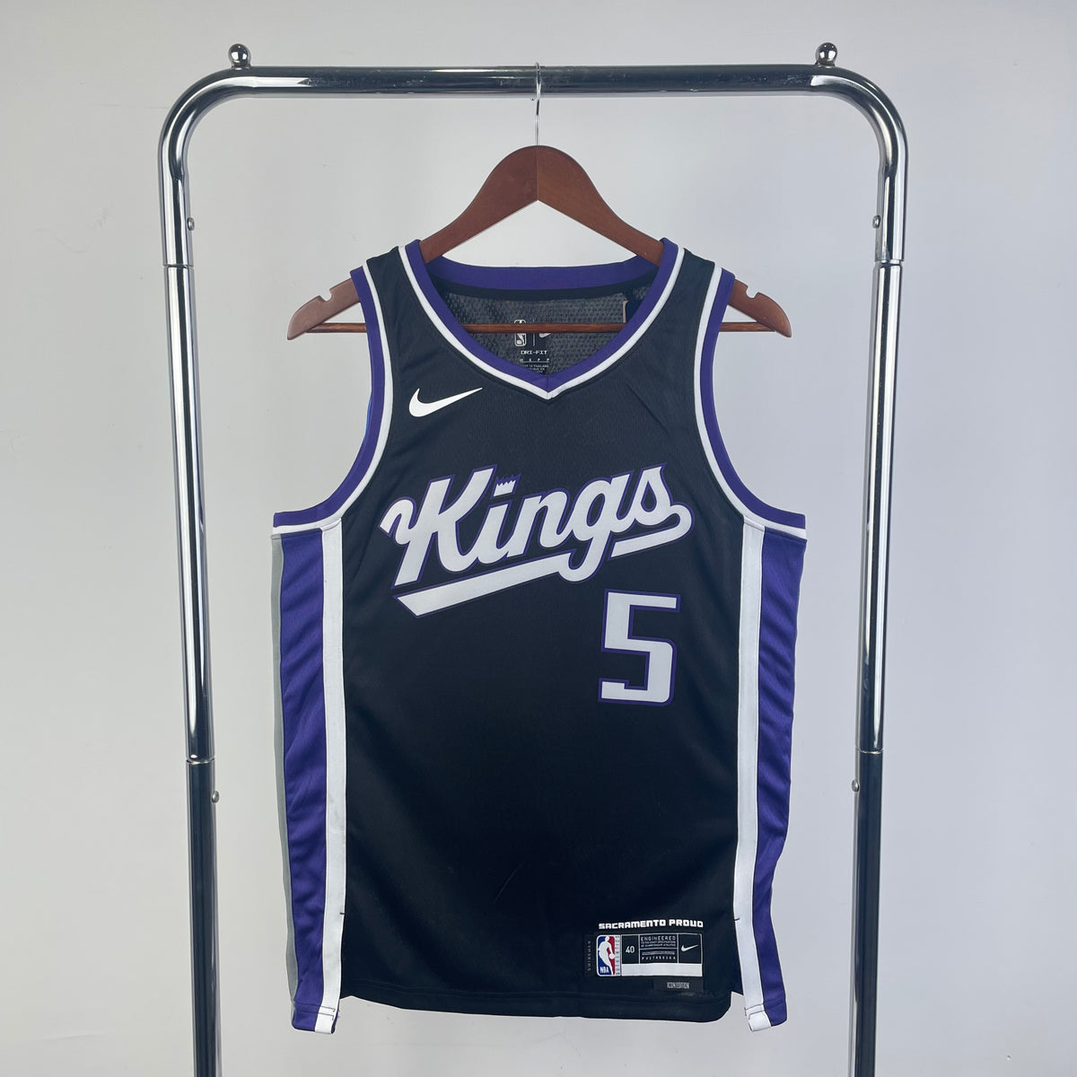 Sacramento Kings Icon Edition - Noir - De'Aaron Fox - 5