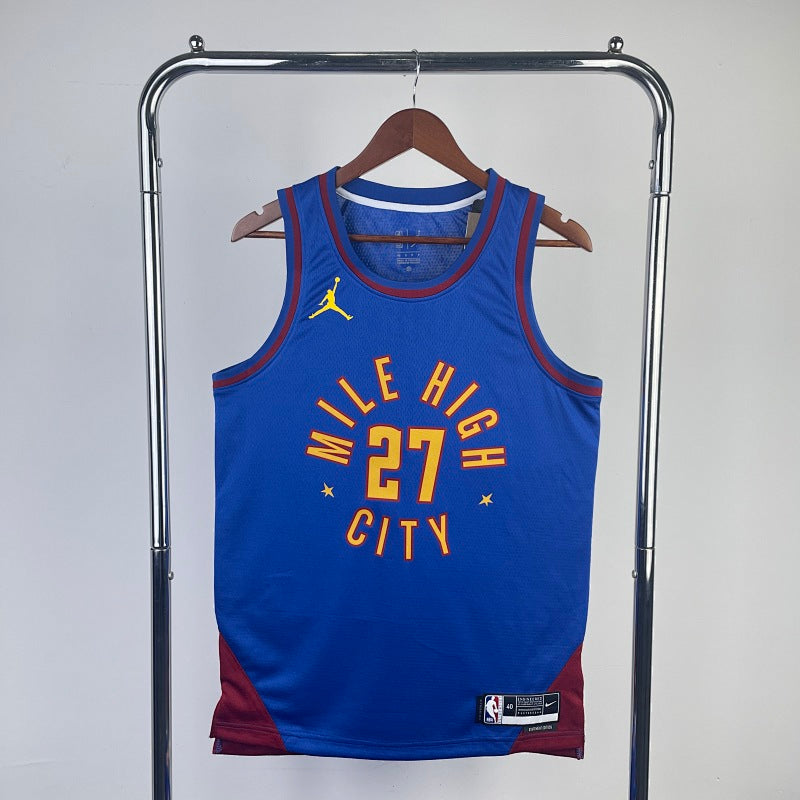 Denver Nuggets Statement Edition 2022-23 Mile High - Bleu - Jamal Murray - 27