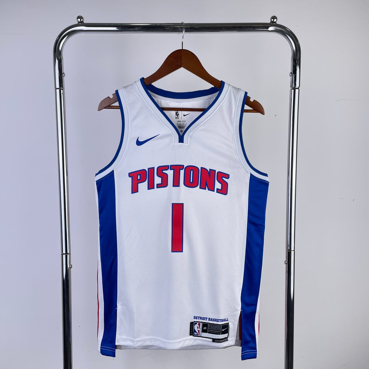 Detroit Pistons Association Edition - Blanc - Allen Iverson - 1