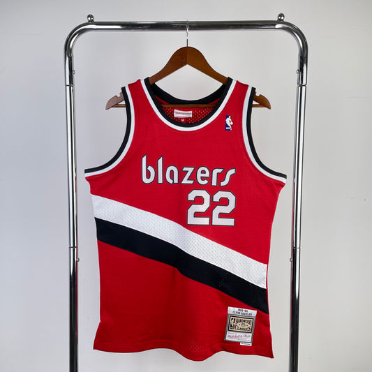 Portland Trail Blazers Hardwood Classics 1993-94 - Rouge - Clyde Drexler - 22