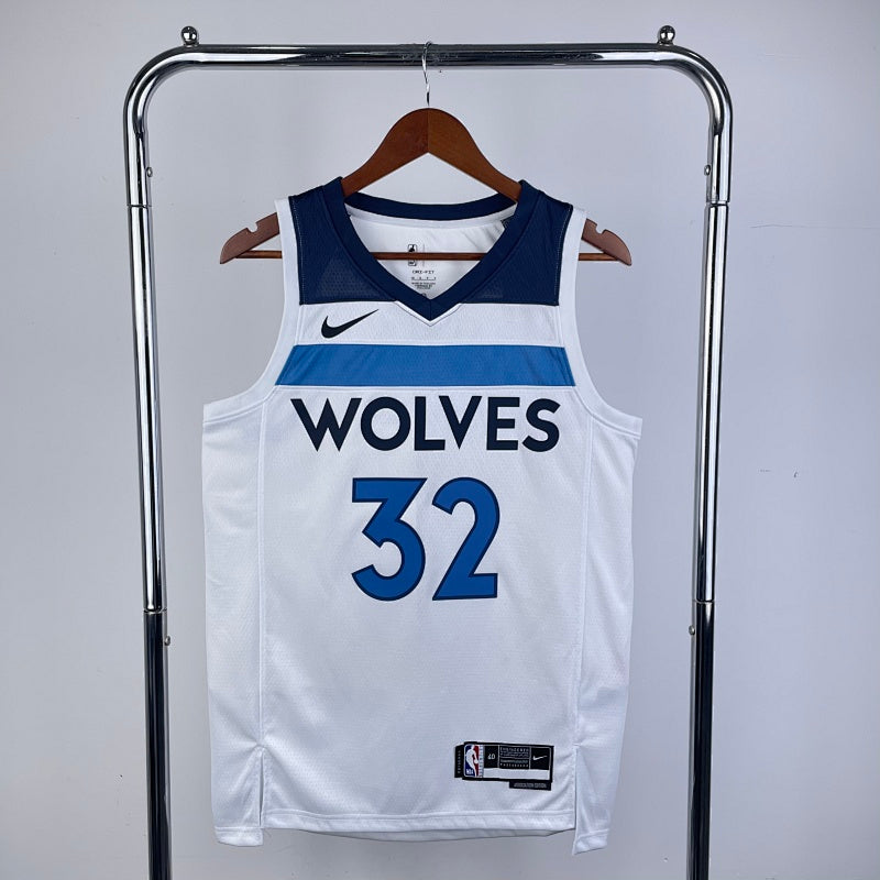 Minnesota Timberwolves Association Edition - Blanc - Karl-Anthony Towns - 32