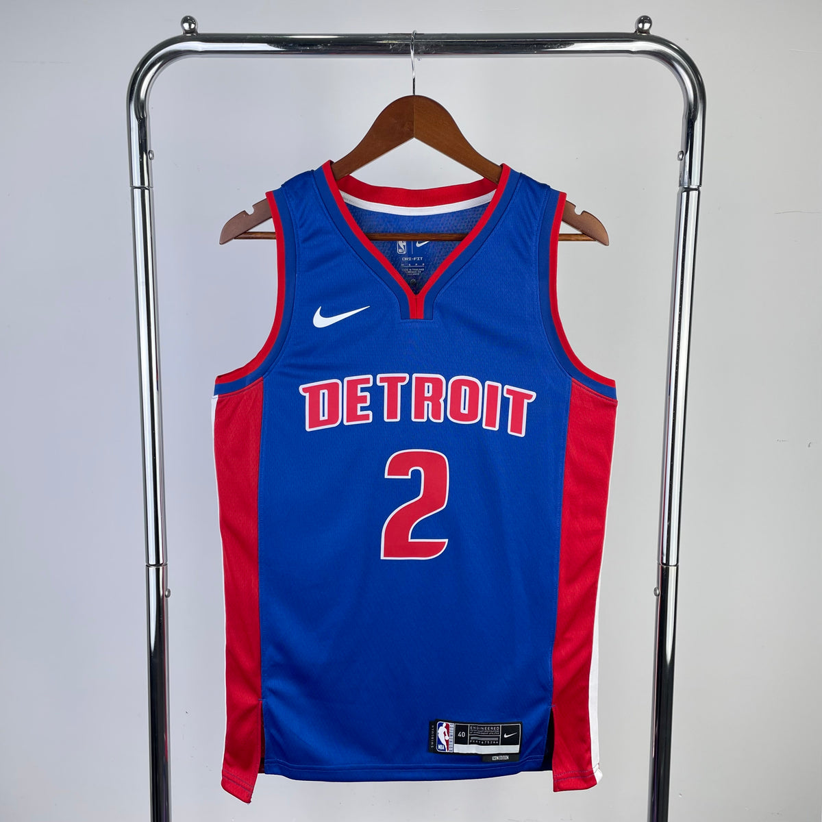 Detroit Pistons Icon Edition - Bleu - Cade Cunningham - 2