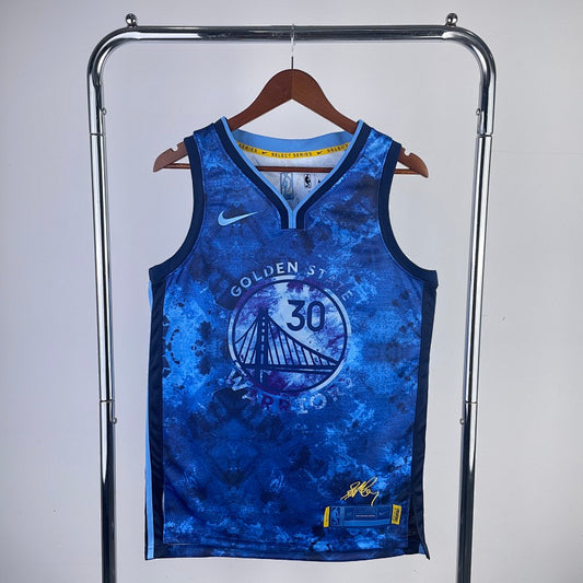 Golden State Warriors Edition Graphique - Bleu - Stephen Curry - 30