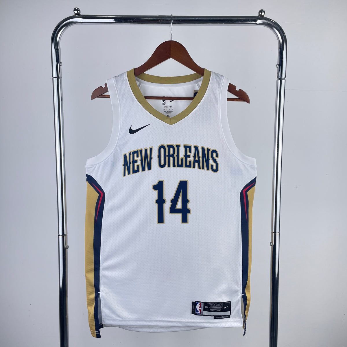 New Orleans Pelicans association-blanc Brandon Ingram - 14