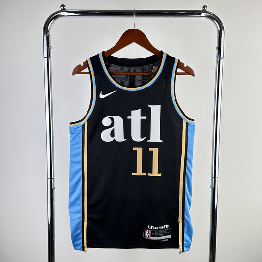 Atlanta Hawks City Edition 2023-24 Lift As We Fly - Noir - Trae Young - 11