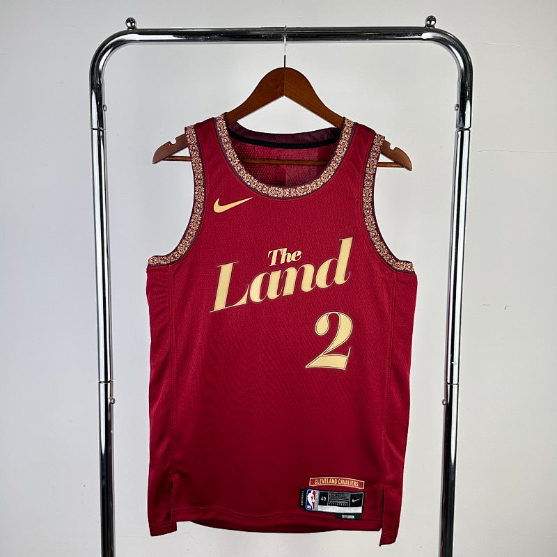 Cleveland Cavaliers City Edition 2023-24 Playbill - Bordeaux - Kyrie Irving - 2