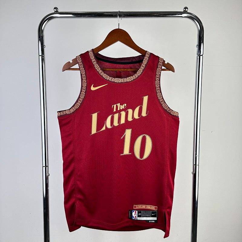 Cleveland Cavaliers City Edition 2023-24 Playbill - Bordeaux - Darius Garland - 10
