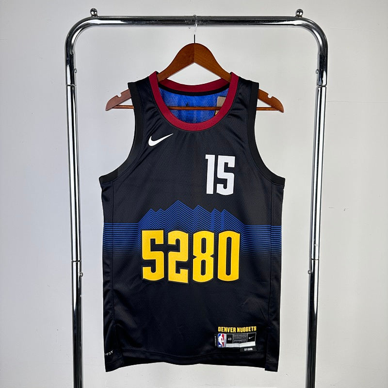 Denver Nuggets City Edition 2023-24 5280 - Noir - Nikola Jokic - 15