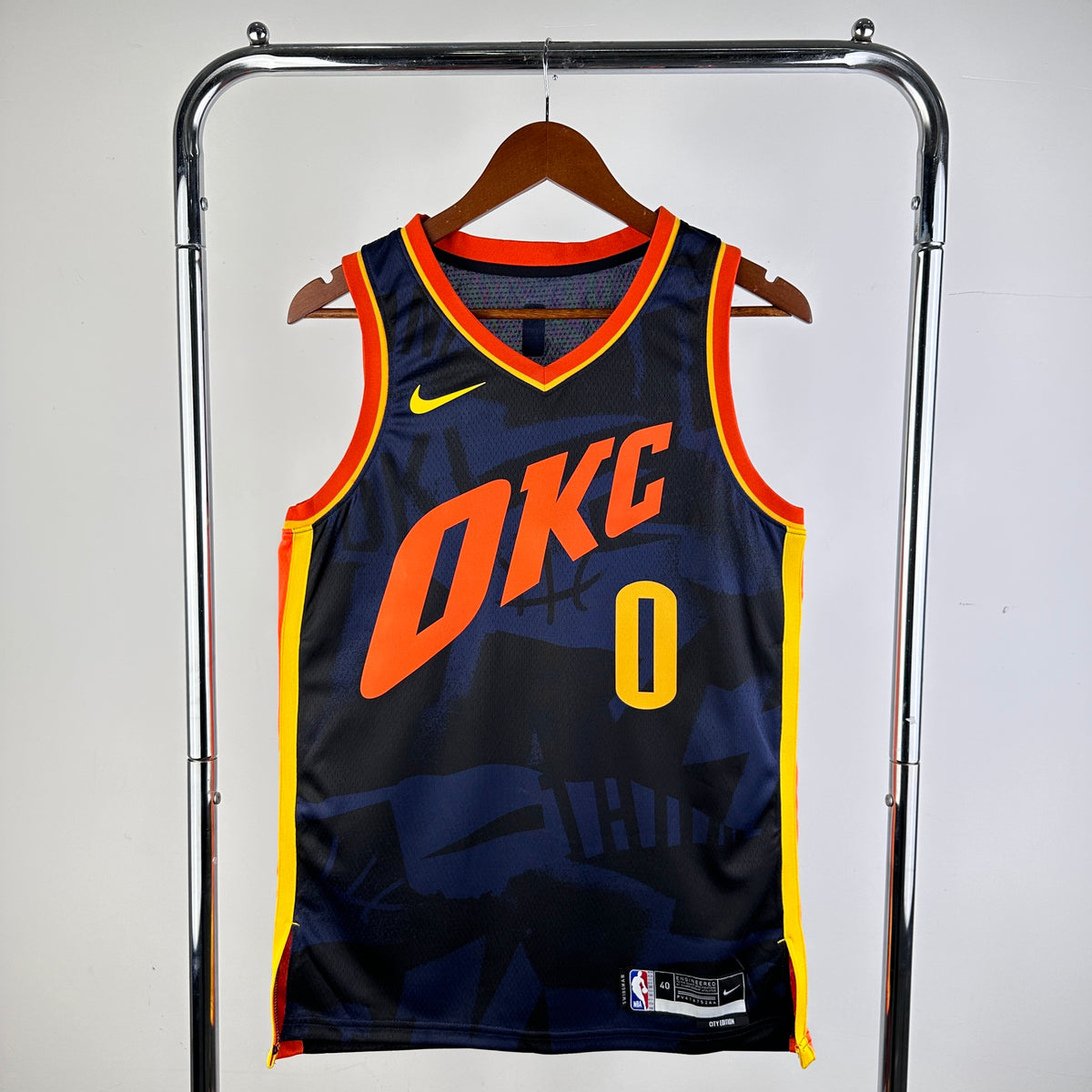 Oklahoma City Thunder City Edition 2023-24 - Bleu marine - Russell Westbrook - 0