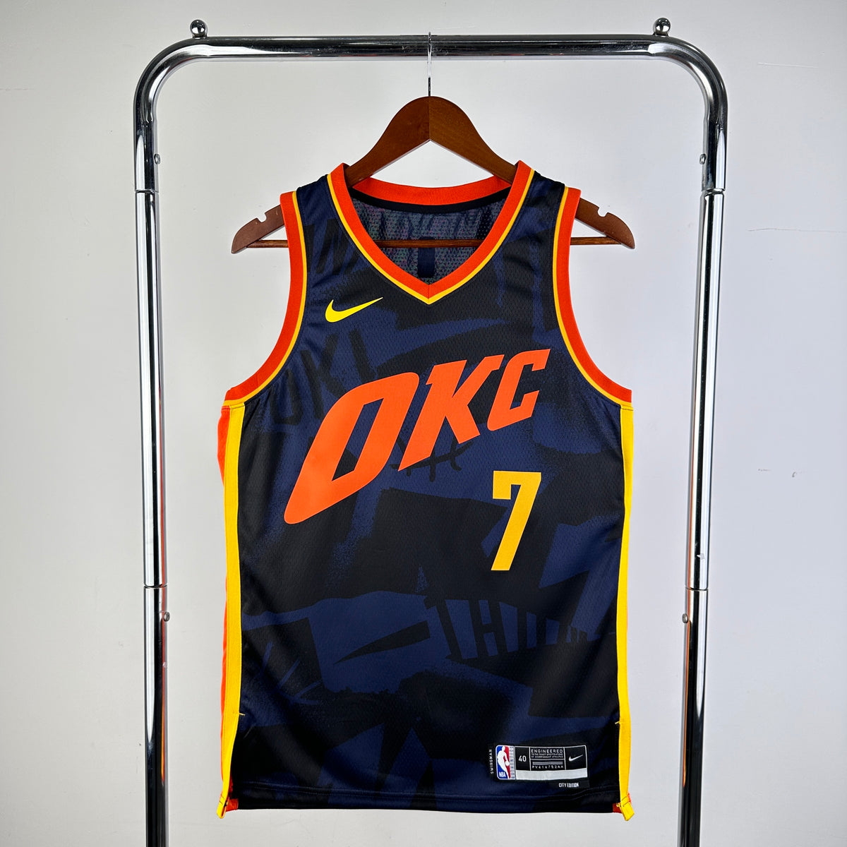 Oklahoma City Thunder City Edition 2023-24 - Bleu marine - Chet Holmgren - 7