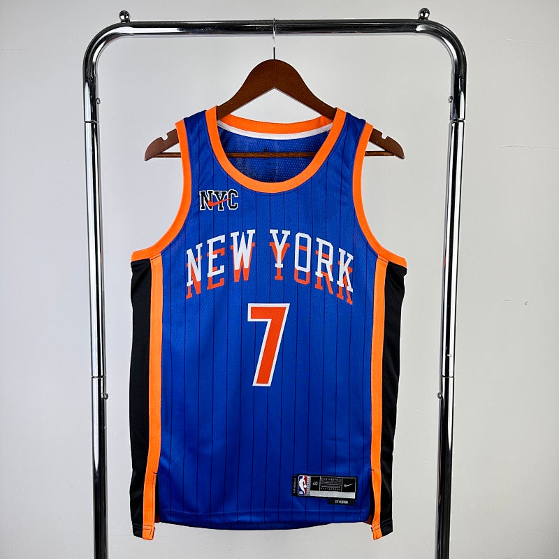 New York Knicks City Edition 2023-24 - Bleu - Carmelo Anthony - 7