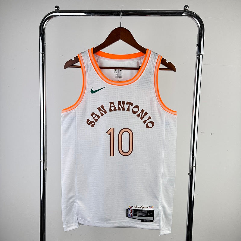 San Antonio Spurs City Edition 2023-24 Viva Spurs - Blanc - Jeremy Sochan - 10