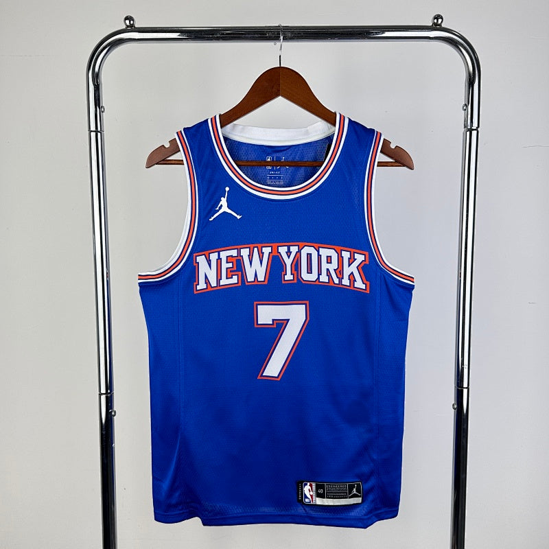 New York Knicks Statement Edition 2020-21 - Bleu - Carmelo Anthony - 7