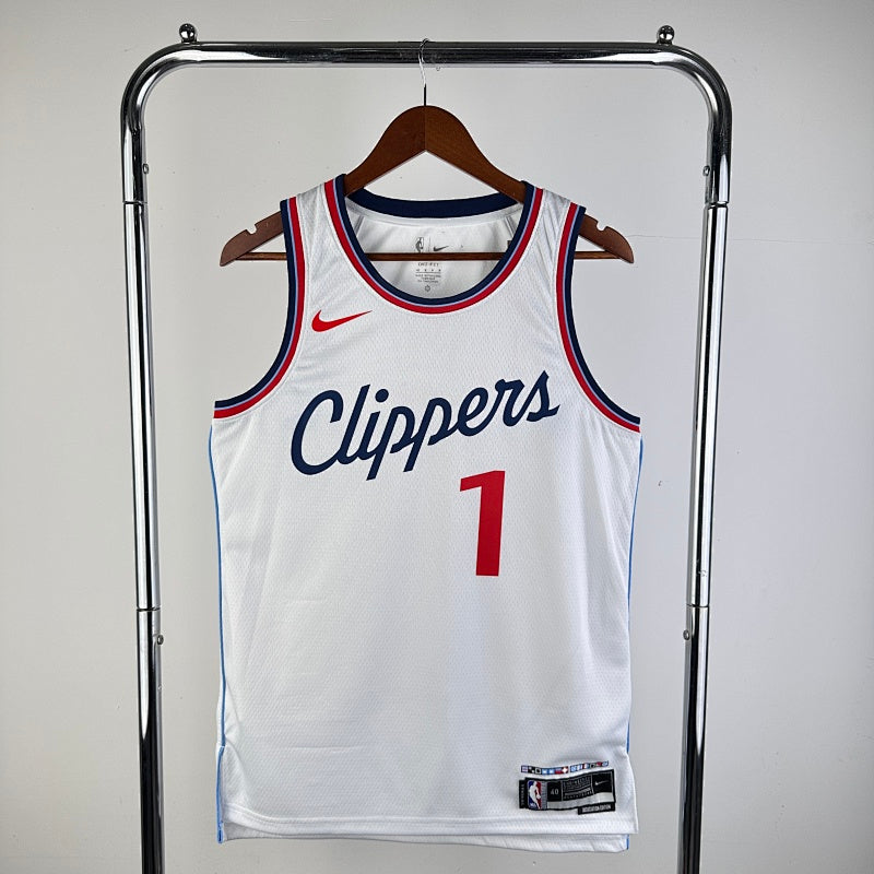 Los Angeles Clippers Association Edition 2024-25 - Blanc - James Harden - 1