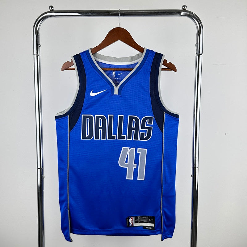 Dallas Mavericks Icon Edition - Bleu - Dirk Nowitzki - 41