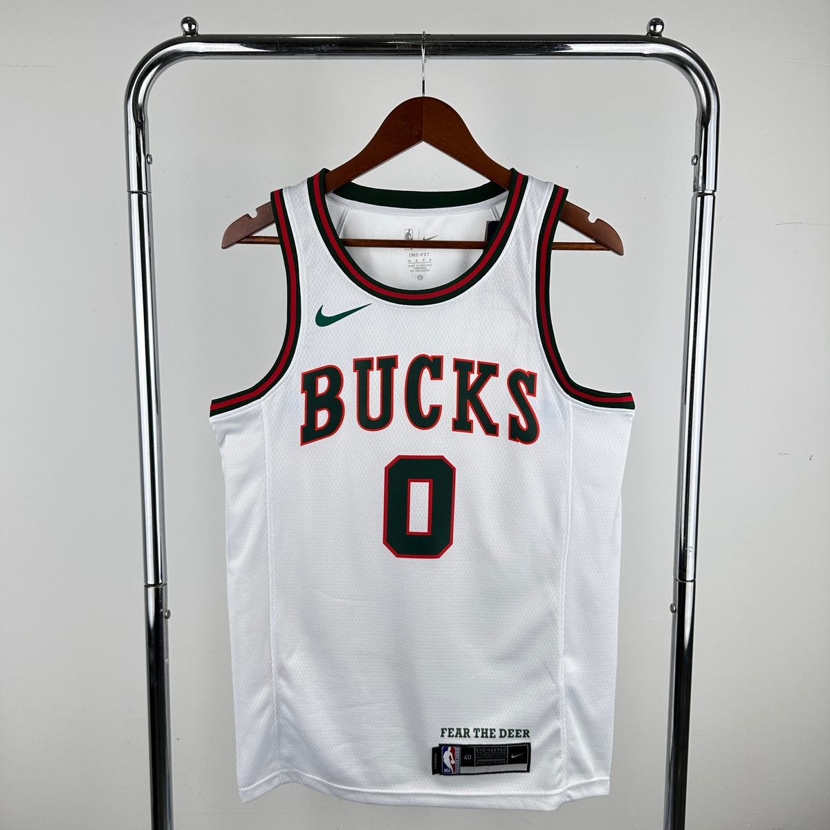 Milwaukee Bucks Classic Edition 2017-18 - Blanc - Damian Lillard - 0