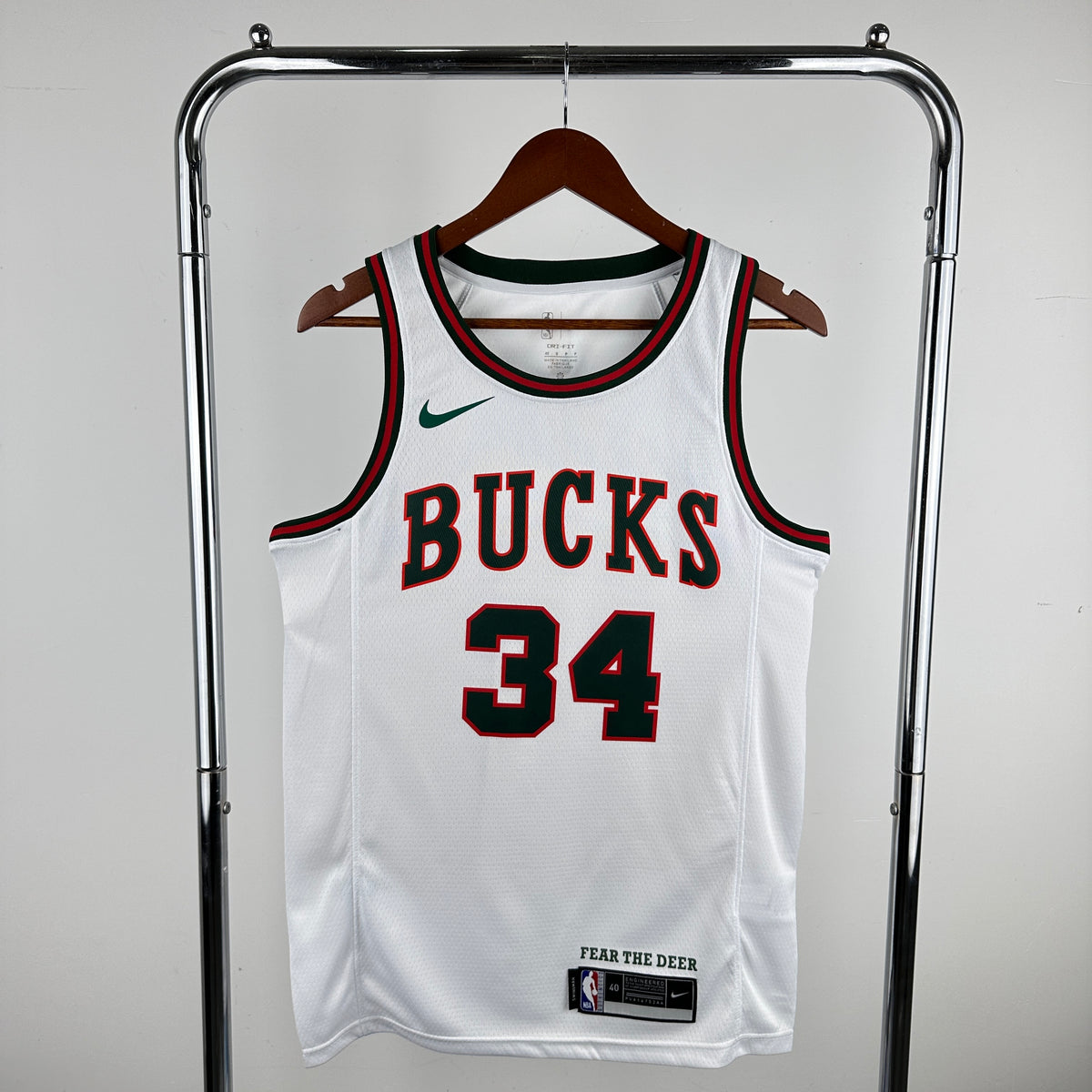 Milwaukee Bucks Classic Edition 2017-18 - Blanc - Giannis Antetokounmpo - 34