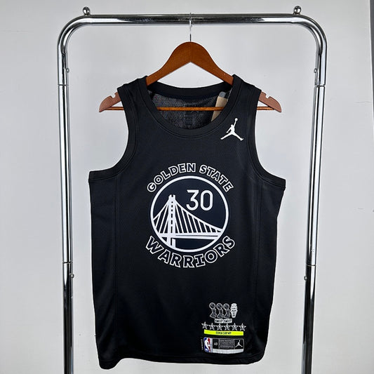 Golden State Warriors Edition Pont - Noir et argent - Stephen Curry - 30